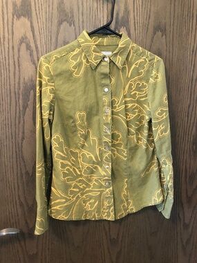 Sig Zane long sleeve blouse